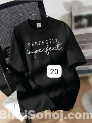 প্রিমিয়াম ড্রপ শোল্ডার টি-শার্ট - ১০০% কটন Export Quality